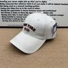 Washed and made old NEW YORK embroidered baseball cap soft top cap men's and women's versatile casual sun hat