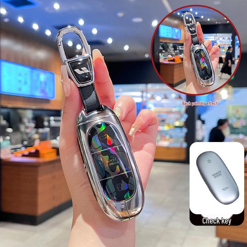 Li Auto Key Cover: Fits 25 L7, 24 L9, One, and L8 Models with Premium Metal Buckle and Full Protection for L6