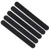 5Pcs Black Round Head Double Sided Nail File  DIY Nail Art Pretreatment Grinding