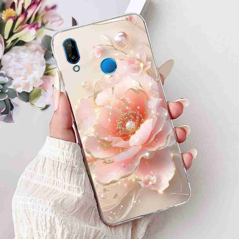 Protective Cases For Huawei P20 Lite ANE-TL00 Case New Cartoon Cat Print Silicone TPU Cover For Huawei P20 Lite ANE-LX1 Shell