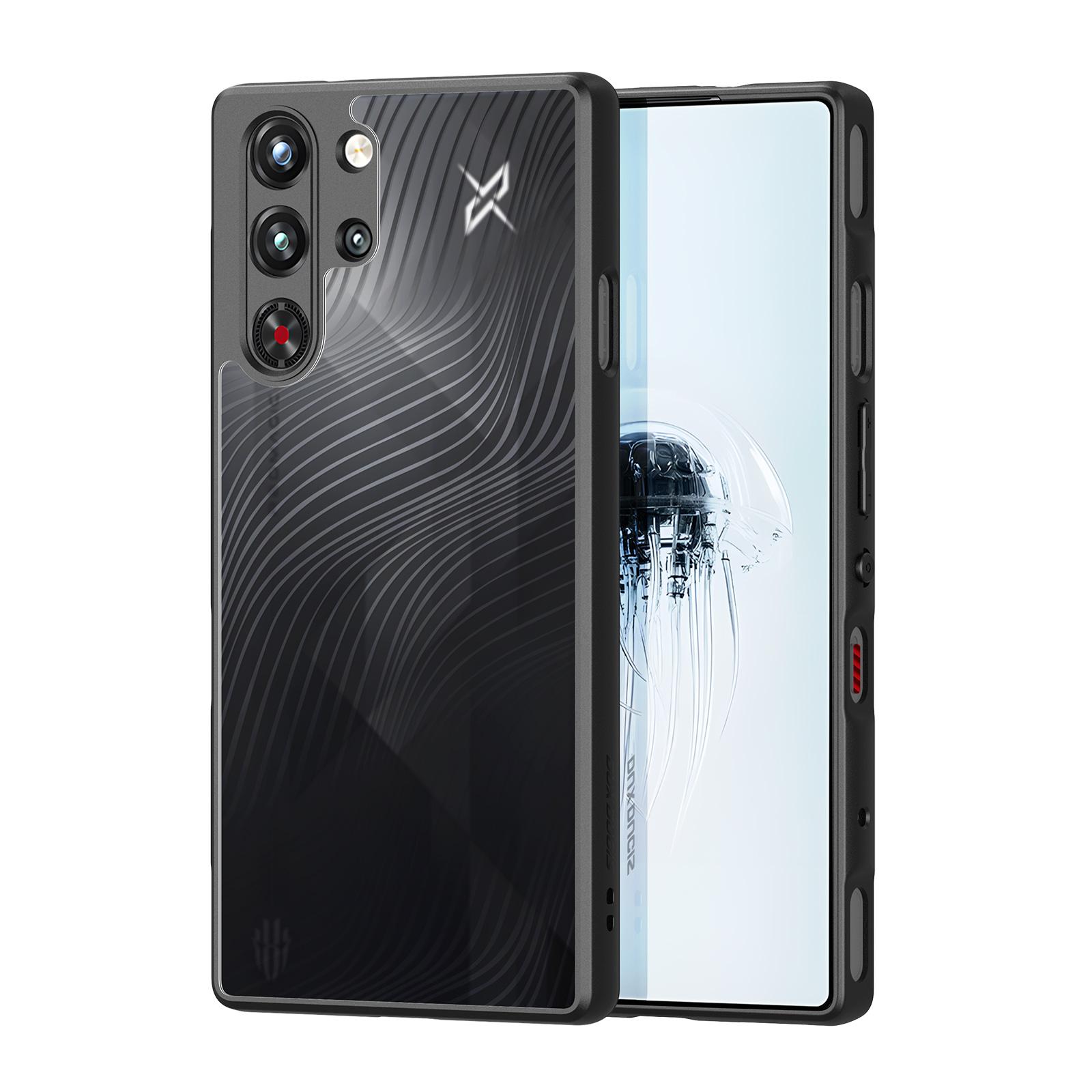 

Чохол для ZTE nubia Red Magic 10 Pro+ 5G/ZTE nubia Red Magic 10 Pro 5G DUX DUCIS Aimo Series матовий, ударостійкий, з ТПУ+ПК (Сертифікація REACH) Black