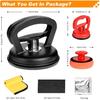Dent Puller, 7 Pack Car Dent Puller, Suction Cup Dent Removal Kit For Paintless Dent Repair - Auto Body Repair Tool For Dents, Doors, Objects Moving