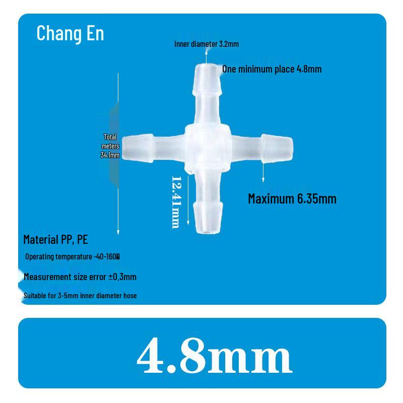 

Высокотемпературный ПП Четырехходовой Пластиковый Соединитель для Водопроводных Труб