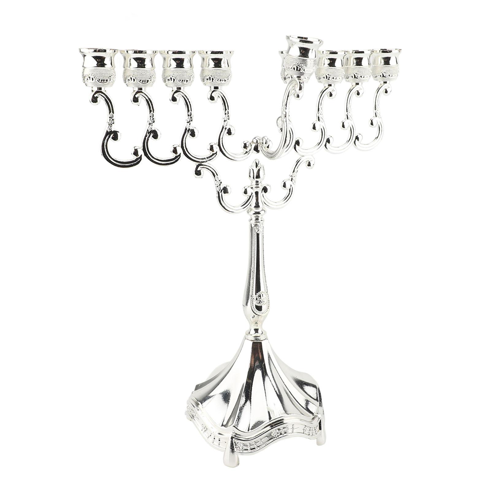 

Candle Holder 9 Branches Alloy Vintage Decorative Candlestick Holder for Weddings