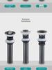 Copper Bounce Drainer for Bathroom Handwashing Basin with Deodorizing Drain Pipe