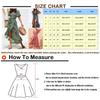 Women's Summer Casual Print  Short-sleeve Sexy Cross V-neck Side Zipper  Waist Lace-up Irregular Hem Split Ruffle Dress