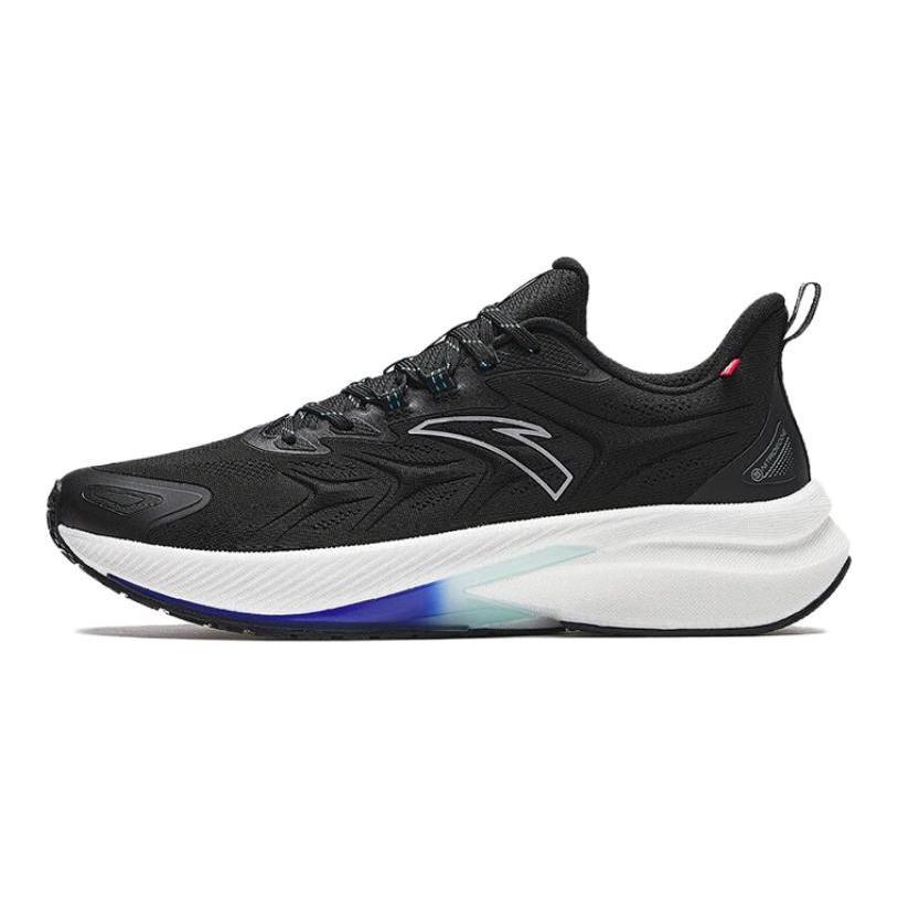 Anta Rocket 5.0 Comfortable Cushioning, Wear Resistant Low top Trail Running Shoes Men's Black Gray 112345523-7