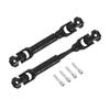 Uxcell 2pcs RC Drive Shaft C VD Drive Shaft Metal Universal Replacement Upgrade Part for SCX10 90046 77-101mm