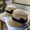 Grass Hat Women Summer Sunshade Wide Brim Breathable Straw Cap Fashion Casual