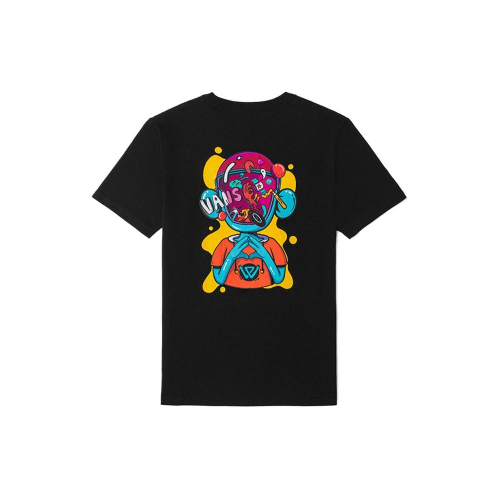 Vans X YISHUJIA T-shirt Unisex Nera VN0A7TQJBLK