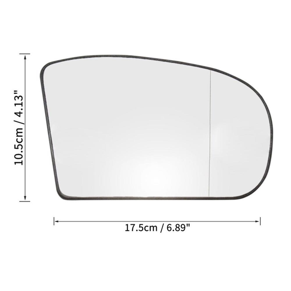 1 Pcs Right Side Mirror Glass For Mercedes-Benz E320 E350 E500 E55 AMG 2003-2006