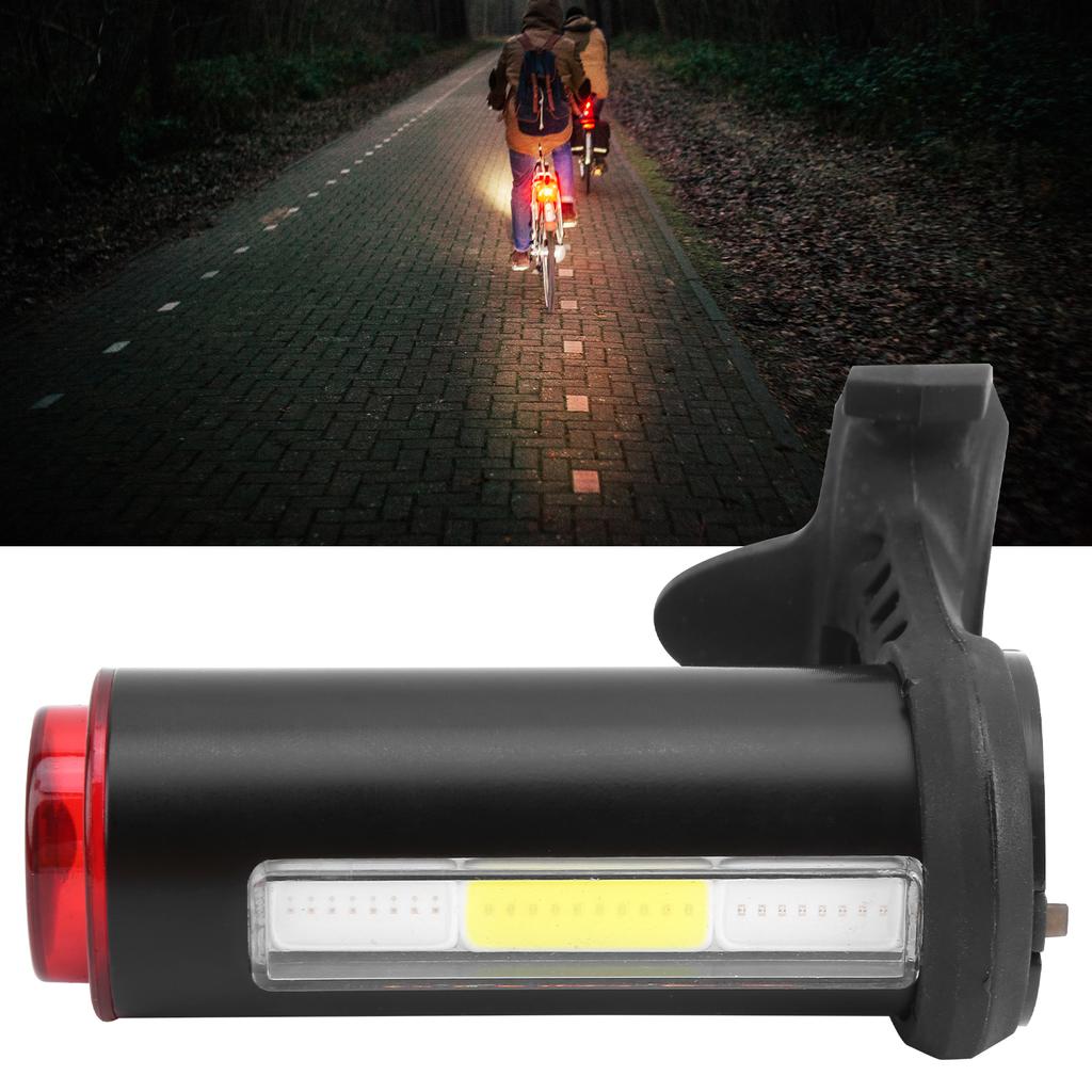 USB Charging Bike Taillight LED High Brightness Bicycle Rear Lights Night Cycling Equipment