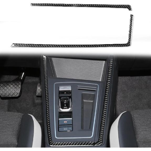Real Carbon Fiber Car Interior Door Bowl Cover Trim Stickers Compatible with Volkswagen VW Golf 8 8.5 MK8 GTI 2021 2022 2023 Auto Accessories Decals