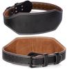 Cowhide Weightlifting Belt for Men and Women - Professional Sports Waist Support for Gym Training, Deadlifts, and Squats