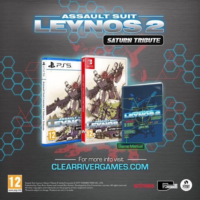 Assault Suit Leynos 2 Saturn Tribute PS5