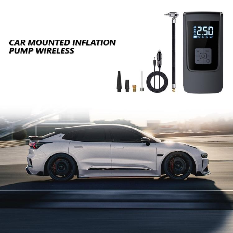 Digital Display Screen Tire Inflator for Car Bike Motorcycle Car Air Compressor Air Pumps with Flashlight Tire Inflator