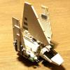 660PCS MOC Famous Movie Series Mini Flying Machine Empire Shuttle Model Building Blocks Bricks Birthday Festival Gift