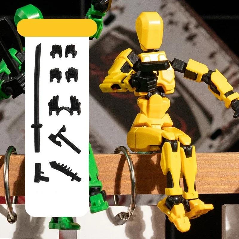 Multi-Jointed Movable Shapeshift Robot 3.0 3D Printed Mannequin Dummy Action Model Doll Toy Parent-children Game For Kids Gifts