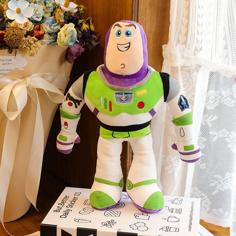 Toy Story Buzz Lightyear Woody Plush Doll With Soft Pp Cotton Filling For Kids Room Decor