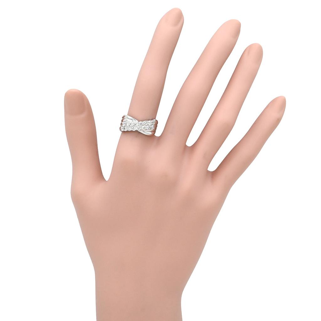 NON BRAND - 1.0ct diamondRing ring Pt850/diamond #12.5(JP Size) Array