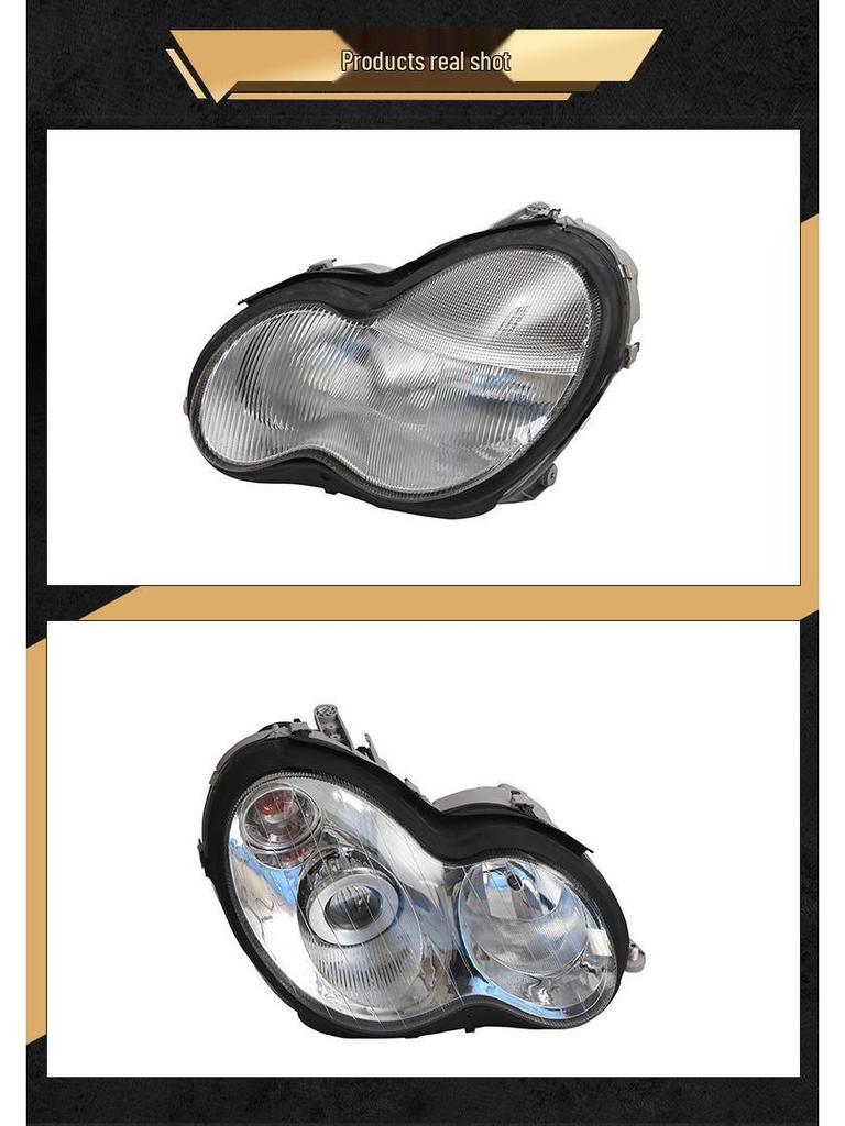 Headlight Bar Light Strip with Lens for Mercedes-Benz W203 C-Class C180 C200 C260