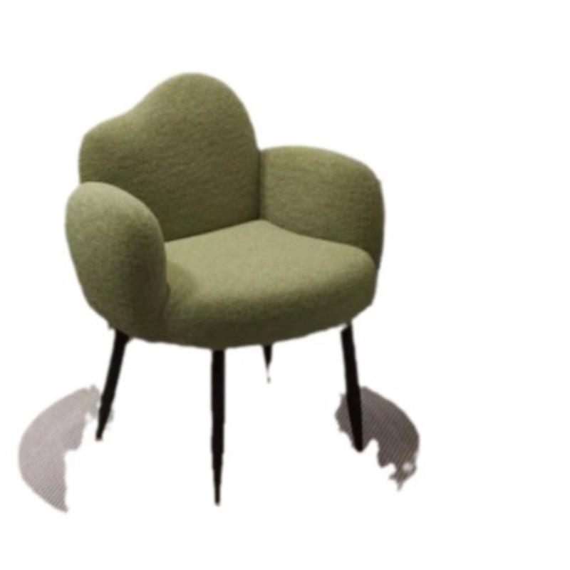Realife Makeup Chair Creamy Fengyun Duo Makeup Stool Soft and Snug Backrest Bedroom Living Room Versatile and Space Saving
