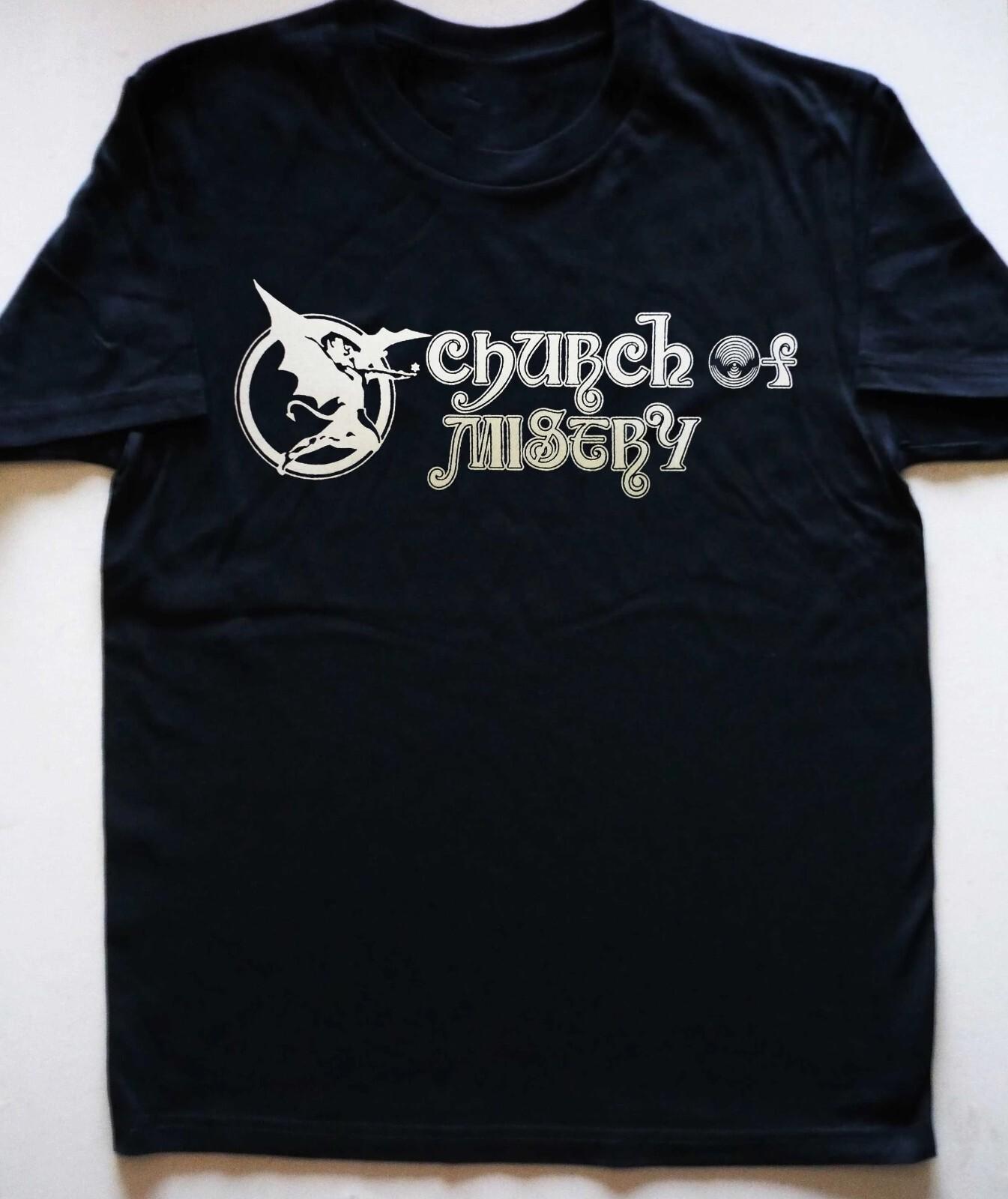 CHURCH OF MISERY Black Cotton All size S-345XL T-shirt Gift For Fans L