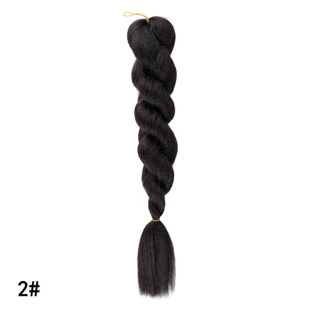Buntes Ombre Jumbo Flecht Haar Niedrigtemperatur Flammhemmend Synthetisches Haar Großpackung Verwicklungsfrei Häkel Twist Zöpfe Haarverlängerungen