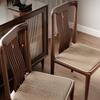 Memory Foam Chair Cushion Thick 1.5cm Chair Mat Comfortable Linen Fabric Seat Pad  Dining Chair