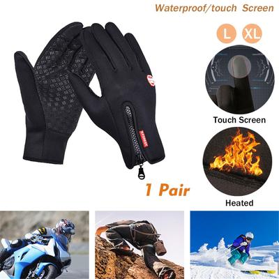 (Προβολέας)Ανδρικά Γυναικεία Χειμερινά Thermal Outdoor Sport Γάντια Σκι Αδιάβροχα γάντια οθόνης