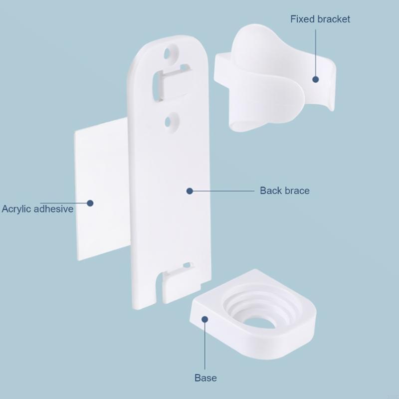

Bathroom Electric Toothbrush and Toothpaste Holder Storage Rack with Adhesive Mount ABS White Toothbrush X3UC China Mainland