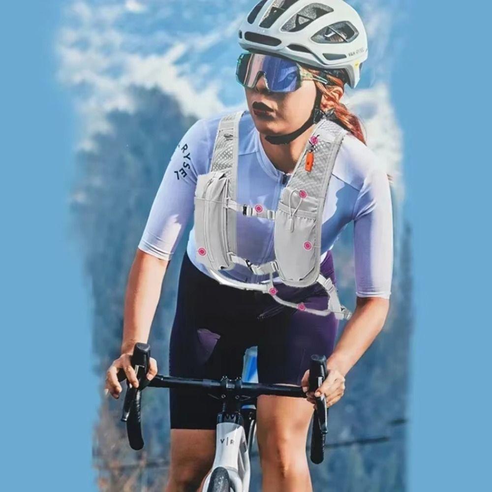 Breathable Running Backpack Waterproof Water Pack Backpack Hydration Vest  Hiking Cycling