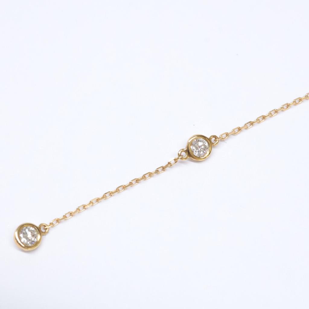 AHKAH [Excellent Condition] VC1064010400 K18 Nude Diamond Sunk Single Earring earring Yellow GoldUsed