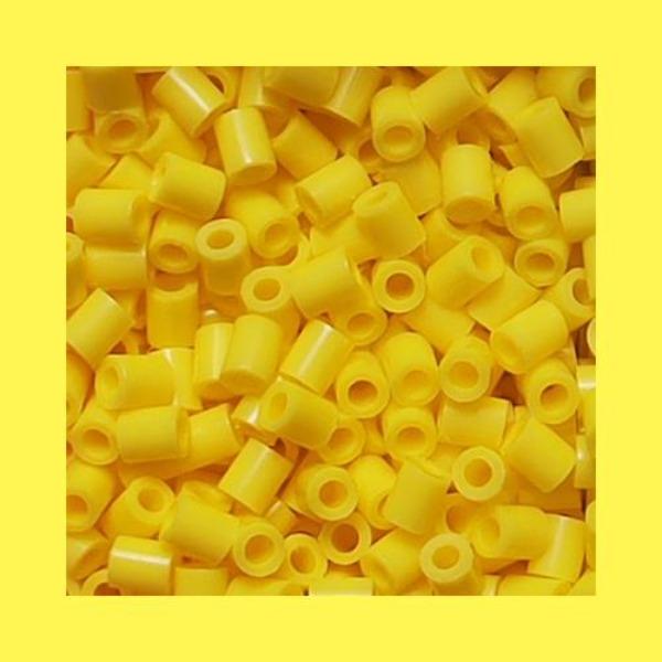 Yellow Color 5mm 1000PCS YantJouet Hama Beads for Kids Iron Fuse Beads Diy Puzzles Pixel Art Gift Children Toy