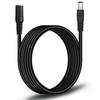 3m DC-forlengelseskontakt 18AWG-kabelbelastningsstrøm 12A DC-forlengelseskabel 5.5