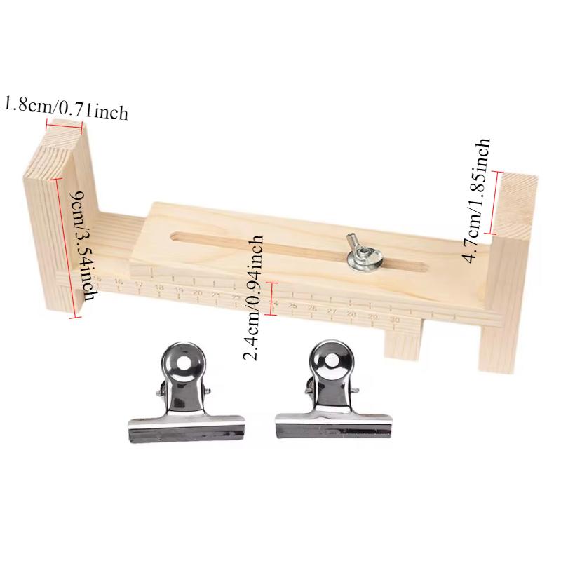 2026New Diy Bracelet Red Rope Solid Wood Braiding Frame Handmade Fixed Tools Braided Rope Artifacts Fixed Plate