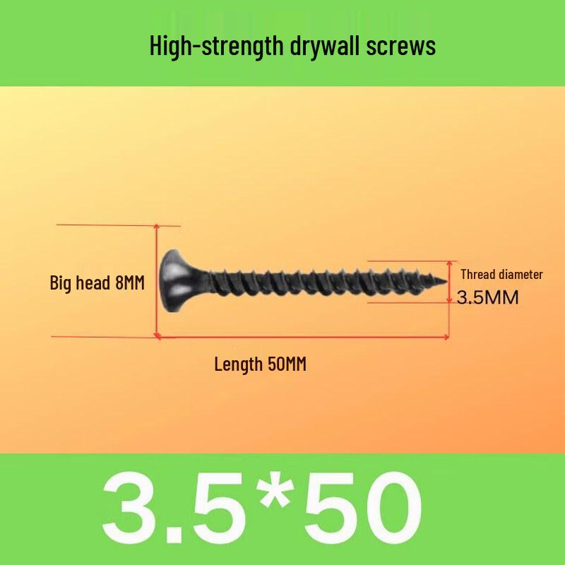 Flat Head Self-Tapping Drywall Screws