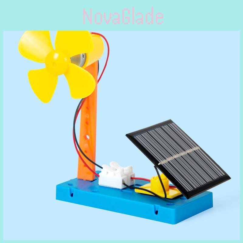 Wissenschaftliches Experiment DIY Solarventilator-Kit Mit Erneuerbarer Energietechnologie Für Pädagogische Projekte für Kinder
