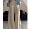 Women's High-Waist Wide-Leg Fashion Trousers - Trendy Casual American Style