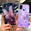 Cute Cat Caroon Cover For Samsung Galaxy A21s Case Soft Silicone Fundas Phone Cases For Samsung A 21s  A21s SM-A217F Full Bumper