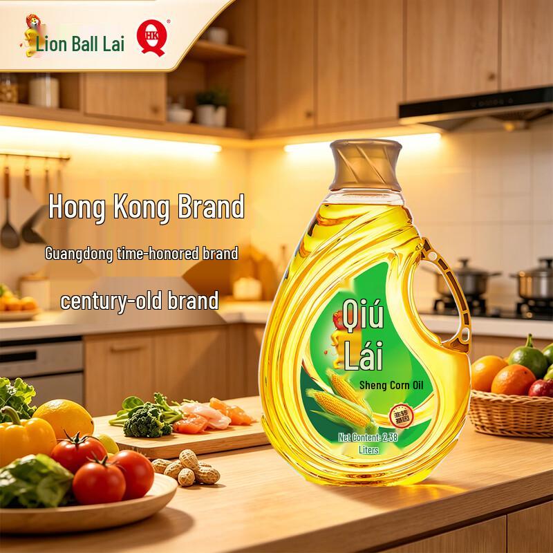 Lion & Globe Non-GMO First Press Corn Oil 2.38L
