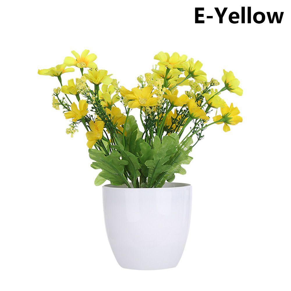 Ornamento Topiária Pinheiro Bonsai Artificial Decoração de Casa Simulação Vaso Plantas Realistas