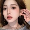 Fashion Punk Metal Multilayer Silver Color Hollow Round Geometric Hoop Earrings For Women Girl Party Jewelry Gifts Accessories