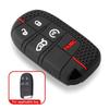 1Pcs For  Renegade Compass Grand Cherokee Chrysler 300C Wrangler Dodge Accessary Silicone Remote Control Car Key Cover Case