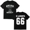 2026 Off Campus TV-Serie T-Shirts Di Laurentis 66 Briar University Hockey T-Shirt Herren Damen Mode Baumwolle Kurzarm T-Shirts Lässiges Tee Top