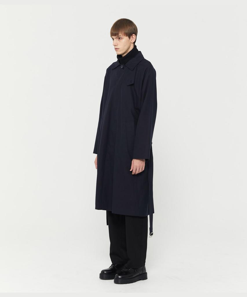 Nodicoma Studio Single Trench Coat Navy
