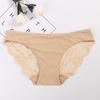 Damen Sexy Spitzenhöschen Nahtlose Slips Unterwäsche Atmungsaktive hohle Dreiecksunterhose