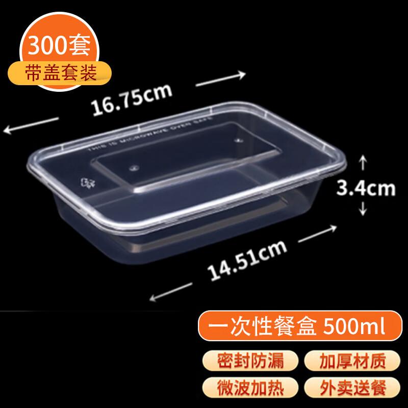 Edo Disposable Transparent Takeaway Food Containers