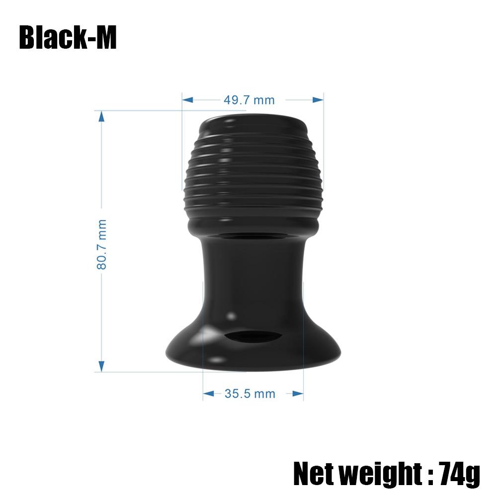 Hollow Vaginal Speculum Peeking Anal Butt Plug Vagina Expander Tunnel Transparent Anus Dilation Dilator Enema Sex Toys for Adult Women Gay Men