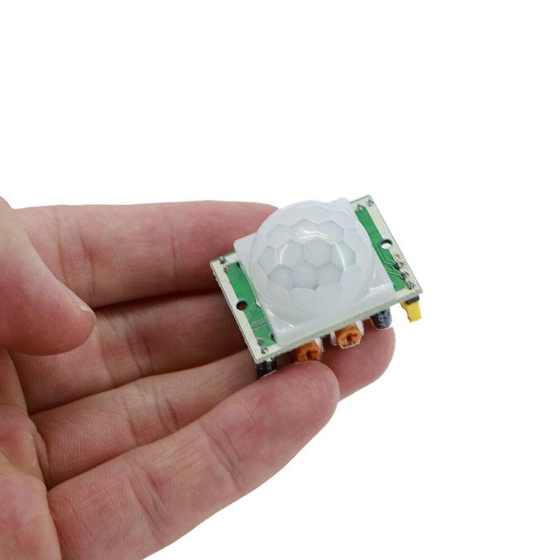 1 Stück Infrarot PIR SR501 HC-SR501 Modulbox Einstellbarer IR Pyroelektrischer Bewegungssensor Detektor